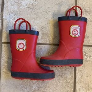 GUC Toddler rain boots, size 7